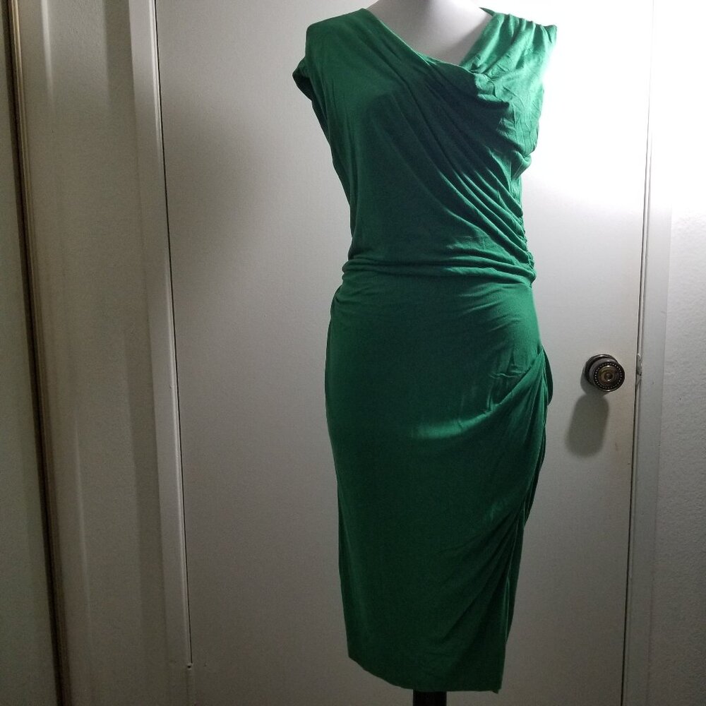 Bordeaux Brand dress in green, size S/P